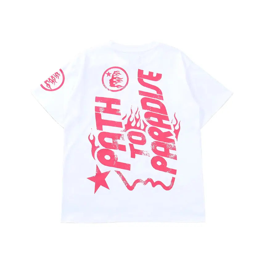 Hellstar "Path To Paradise" White T-Shirts netstar