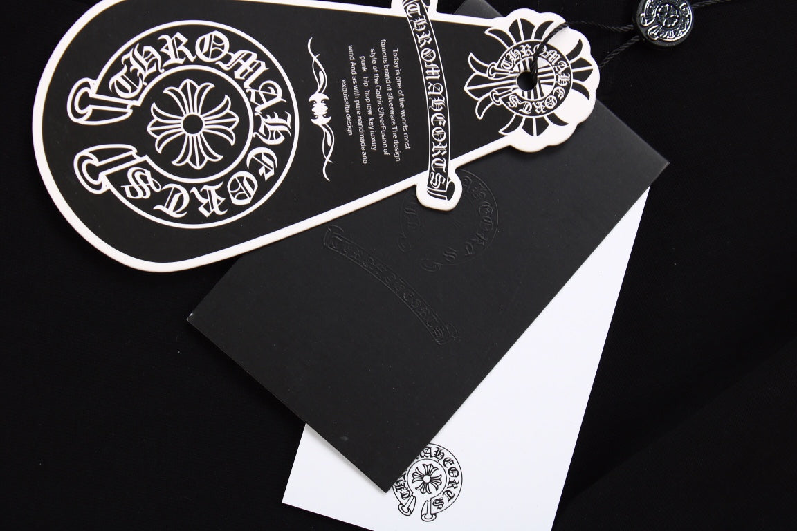 CHROME HEARTS HORSE SHOE LOGO T-SHIRT BLACK PINK - Vanté®