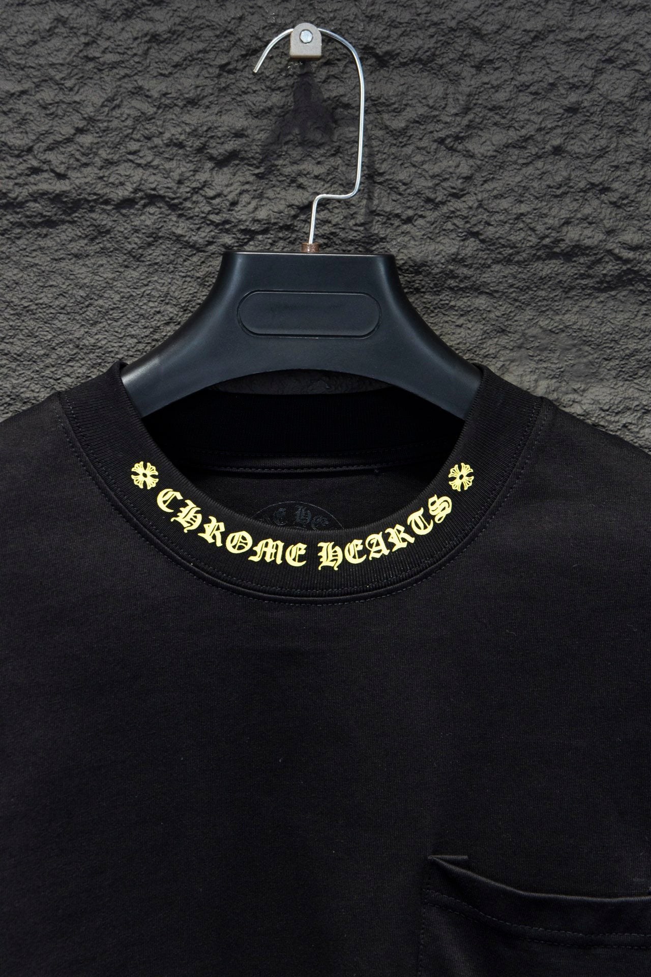 CHROME HEARTS YELLOW COLLAR LONGSLEEVE BLACK - Vanté®