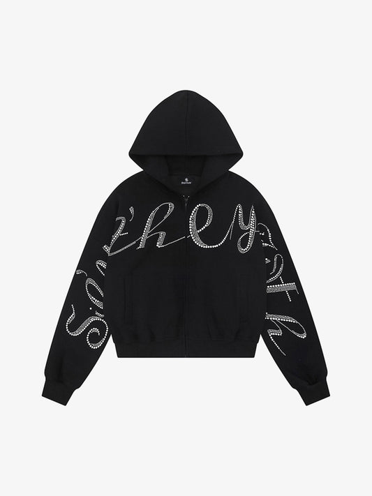 5 ★ Hip-Hop VVS Cropped Hoodie - Vanté®