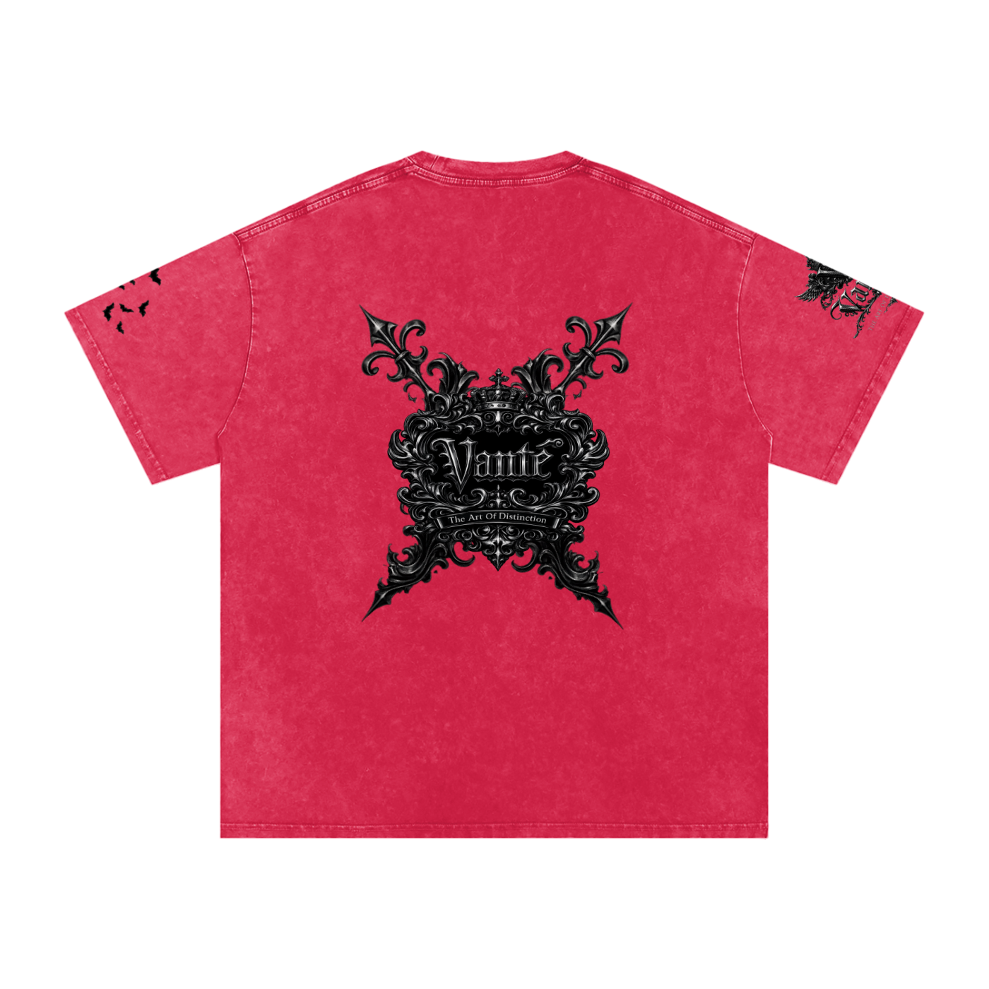 Snow Washed Oversized Cotton T-Shirt ODMPOD