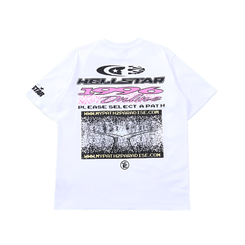 Hellstar "P2P" White T-Shirts netstar
