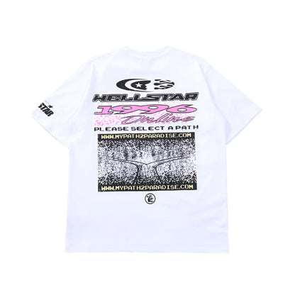 Hellstar "P2P" White T-Shirts netstar