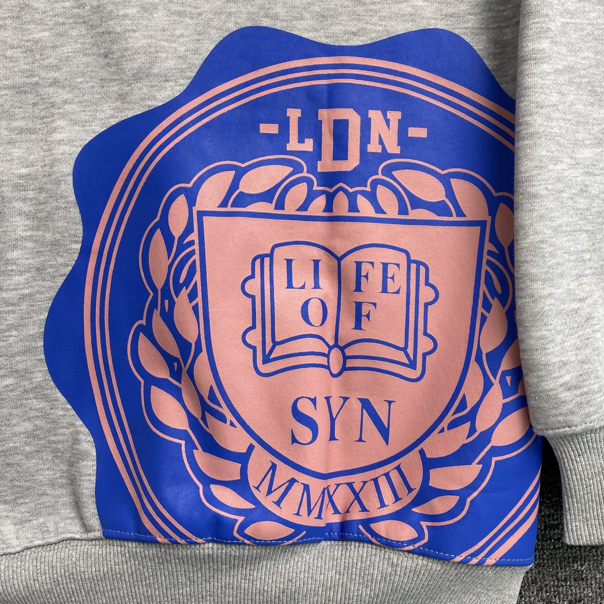 SYNA WORLD COLLEGE HOODIE GREY - Vanté®