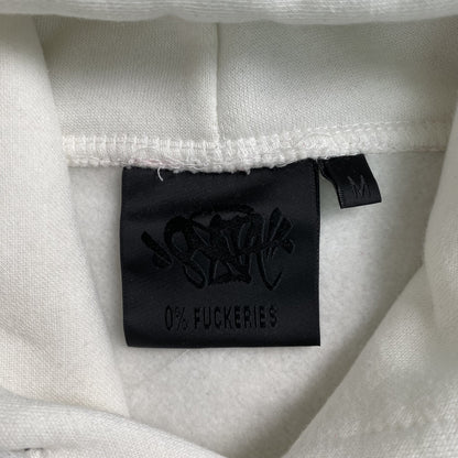 SYNA WORLD HOOD LOGO HOODIE WHITE - Vanté®