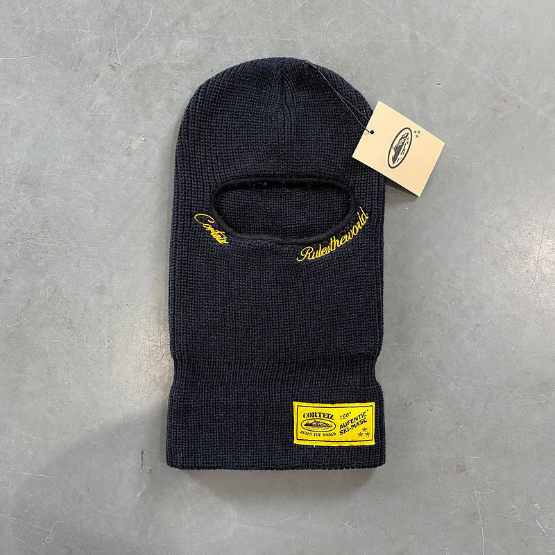CORTEIZ KNIT BALACLAVA BLACK YELLOW - Vanté®