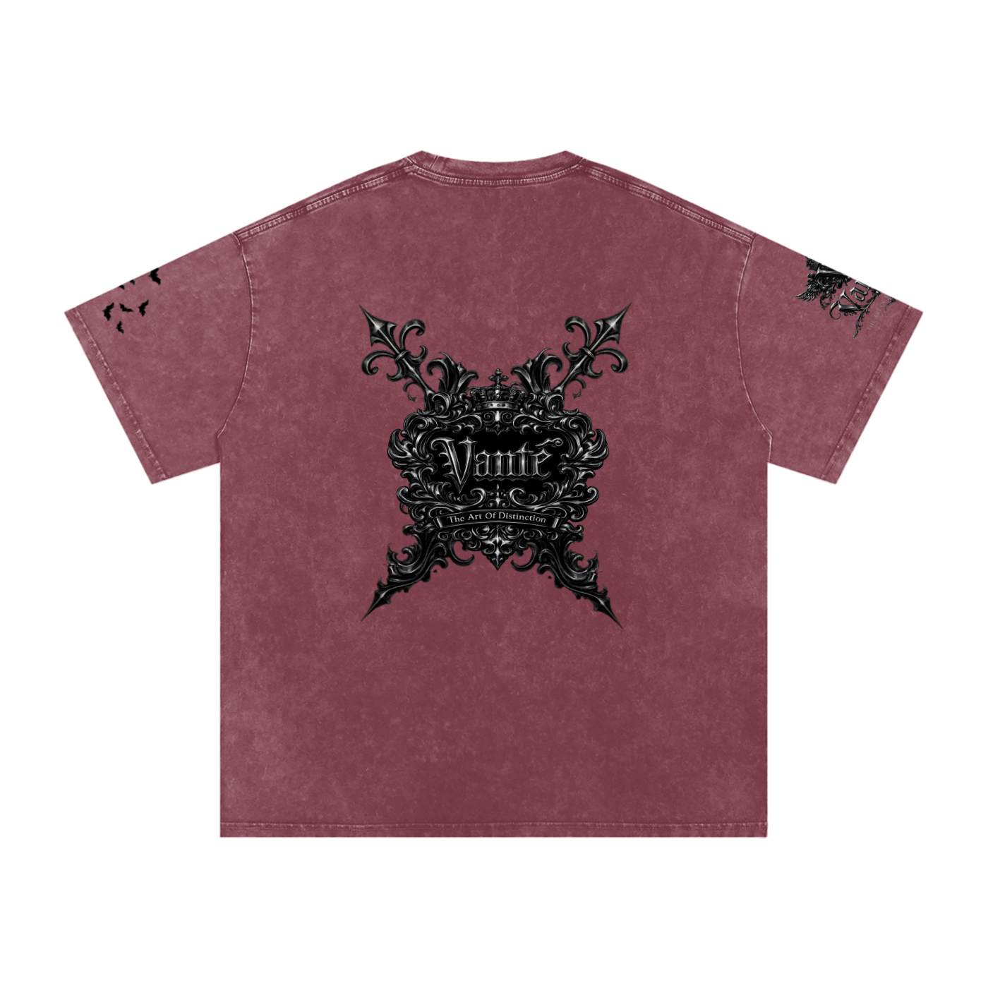 Snow Washed Oversized Cotton T-Shirt ODMPOD