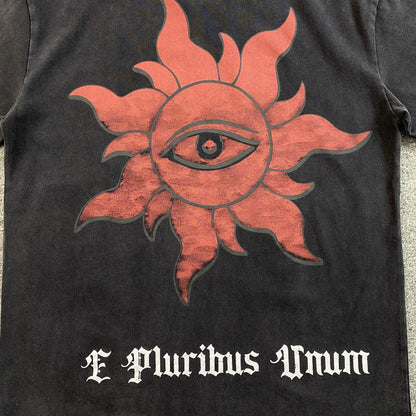 GODSPEED E PLURIBUS UNUM T-SHIRT WASHED BLACK - Vanté®