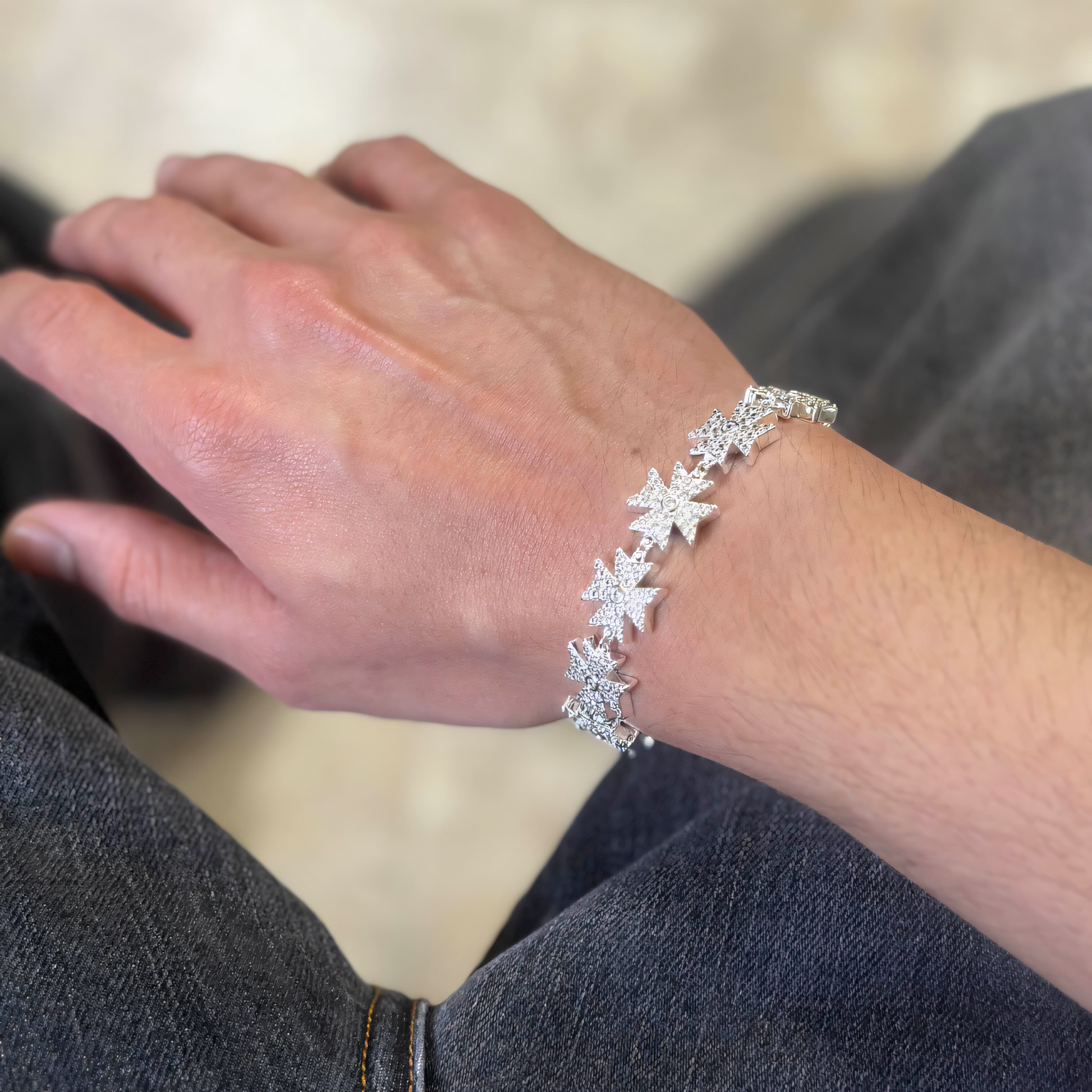 5 ★ Maltese Cross Bracelet - Vanté®