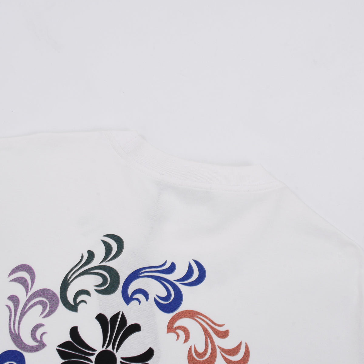 CHROME HEARTS LOGO COLLAR T-SHIRT WHITE - Vanté®