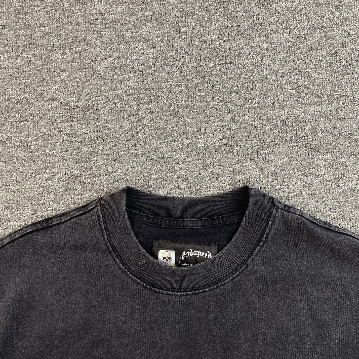 GODSPEED AMIGOS T-SHIRT WASHED BLACK - Vanté®