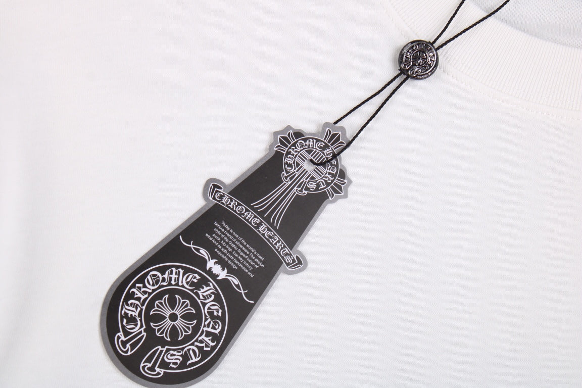 CHROME HEARTS "LOOKING LIKE A GHOST" T-SHIRT WHITE - Vanté®