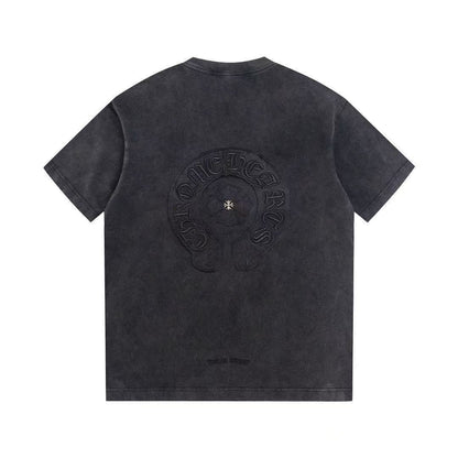 CHROME HEARTS VINTAGE WASHED T-SHIRT DARK GREY - Vanté®