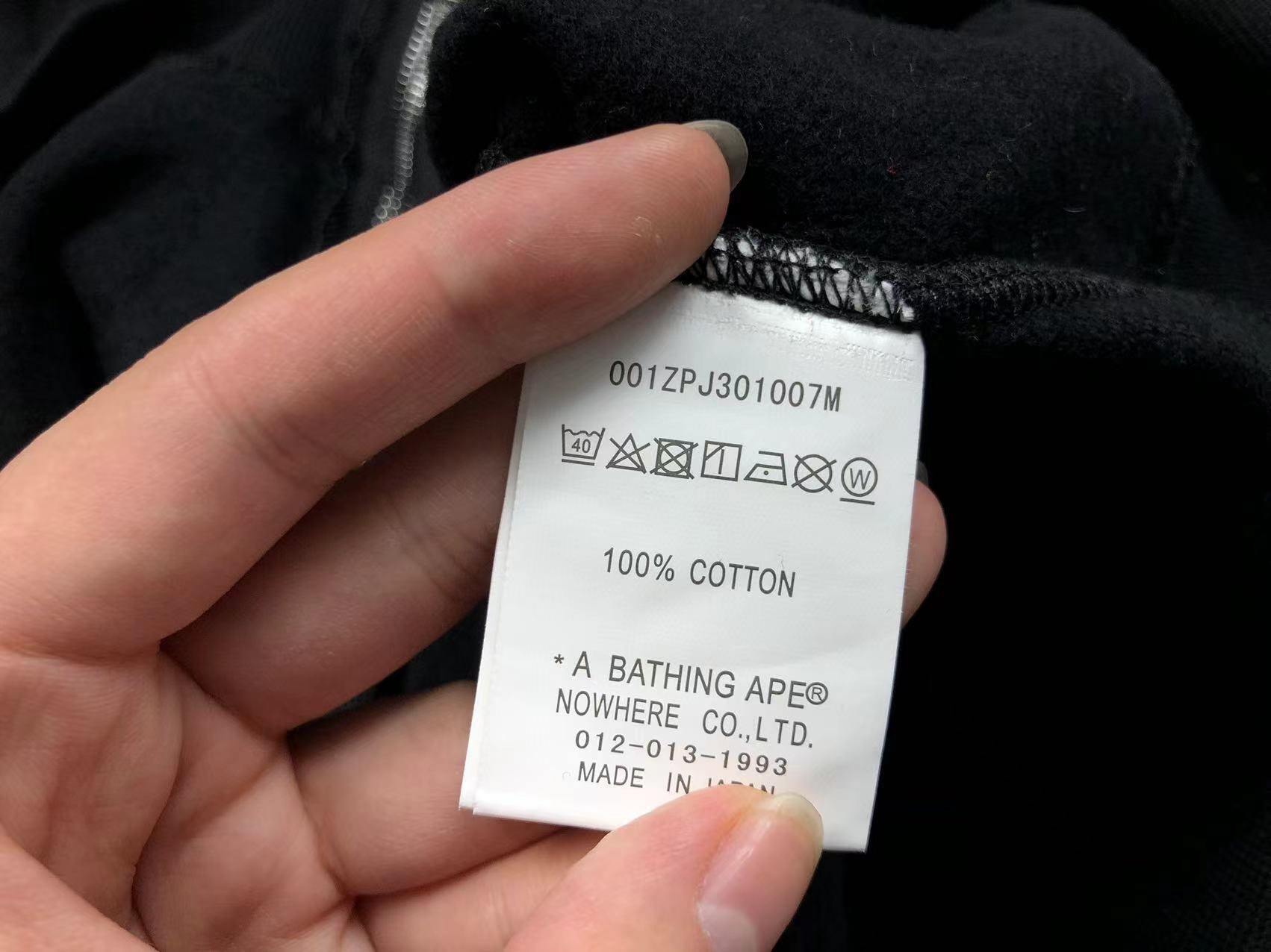 BAPE SHARK FULL ZIP HOODIE BLACK - Vanté®