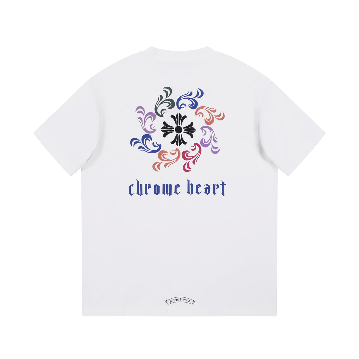 CHROME HEARTS LOGO COLLAR T-SHIRT WHITE - Vanté®