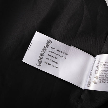 CHROME HEARTS HORSE SHOE LOGO VARSITY JACKET BLACK - Vanté®