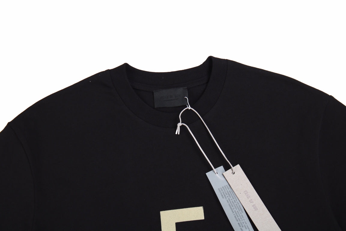 Fear of God Letter F T-Shirt (Black) - Vanté®