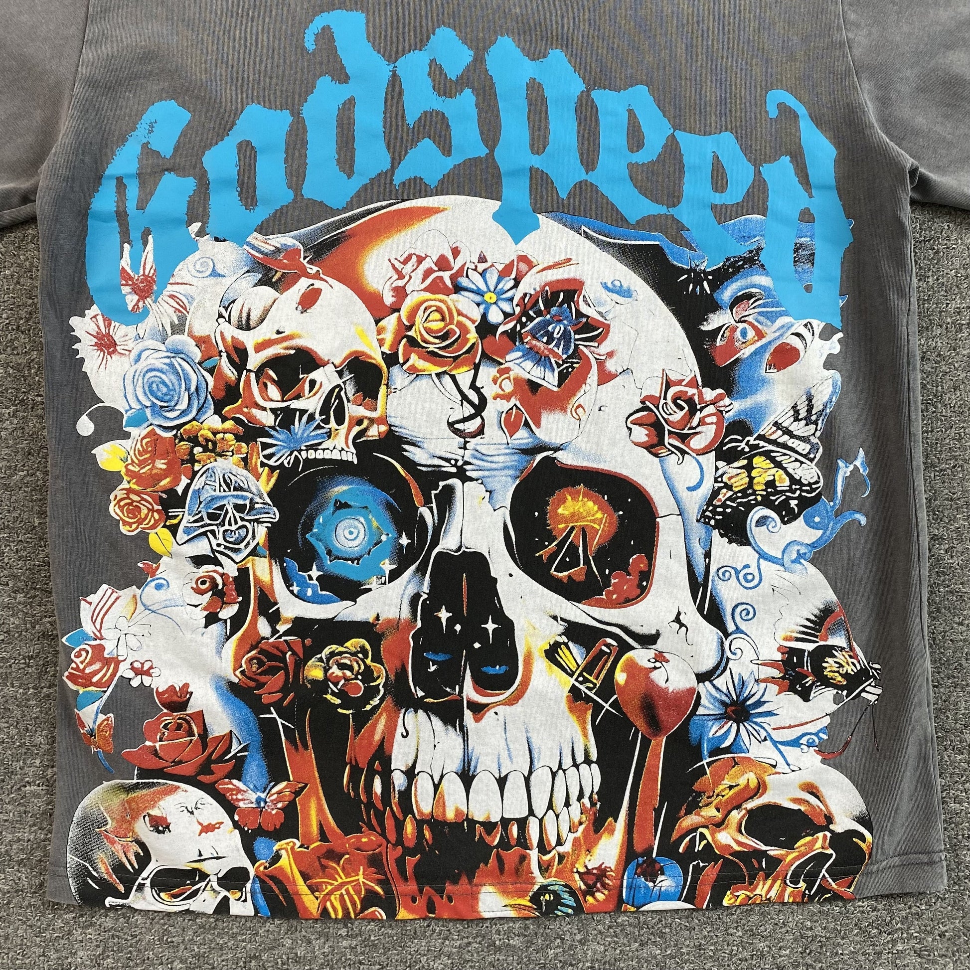 GODSPEED ETERNAL DREAM T-SHIRT WASHED GREY - Vanté®