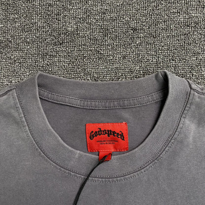 GODSPEED BALACLAVA SZN T-SHIRT WASHED GREY - Vanté®