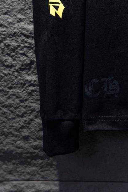 CHROME HEARTS YELLOW COLLAR LONGSLEEVE BLACK - Vanté®
