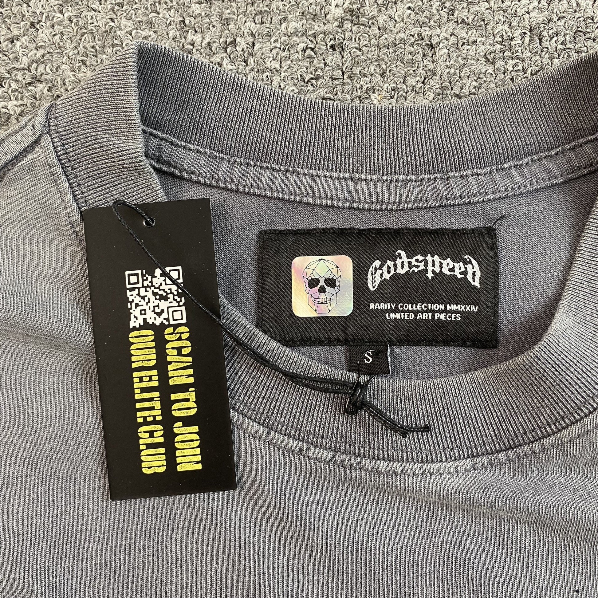 GODSPEED AMIGOS T-SHIRT WASHED GREY - Vanté®