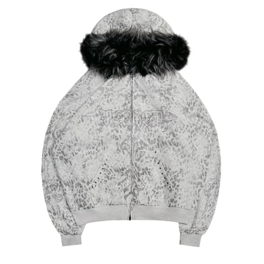 5 ★ Snow Leopard Zip-Up - Vanté®