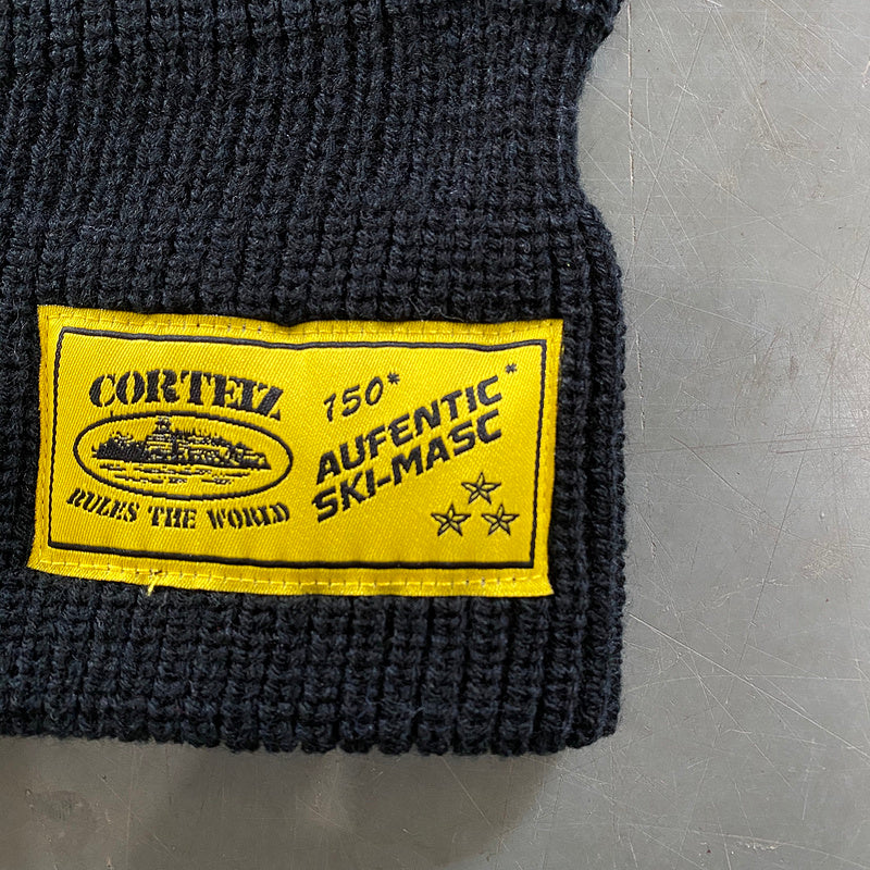 CORTEIZ KNIT BALACLAVA BLACK YELLOW - Vanté®