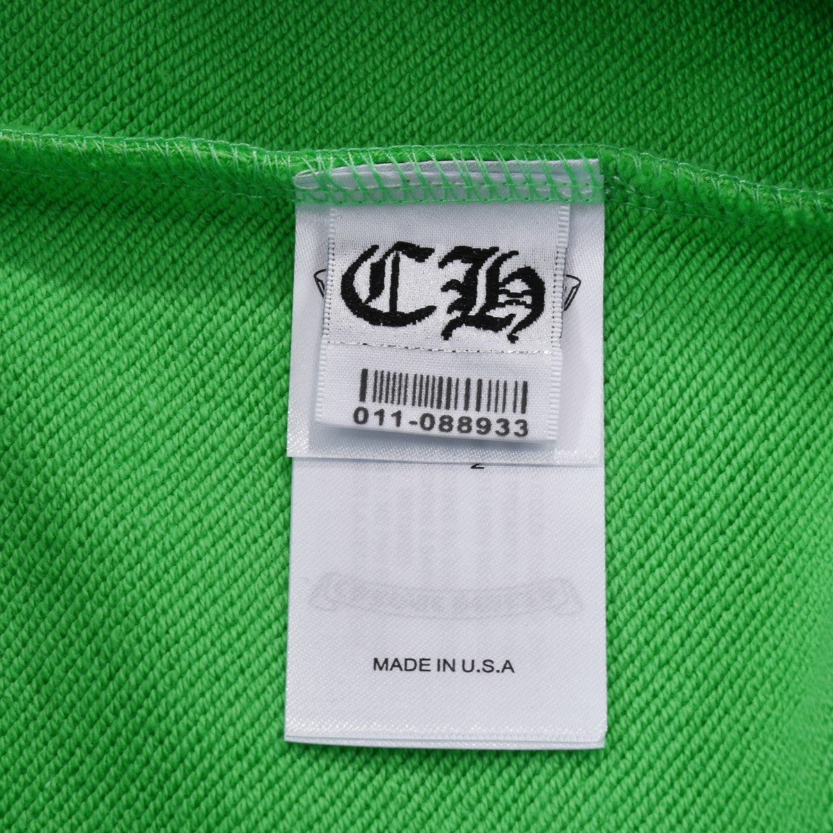 CHROME HEARTS WHITE CROSS PATCH SWEATSHIRT GREEN - Vanté®