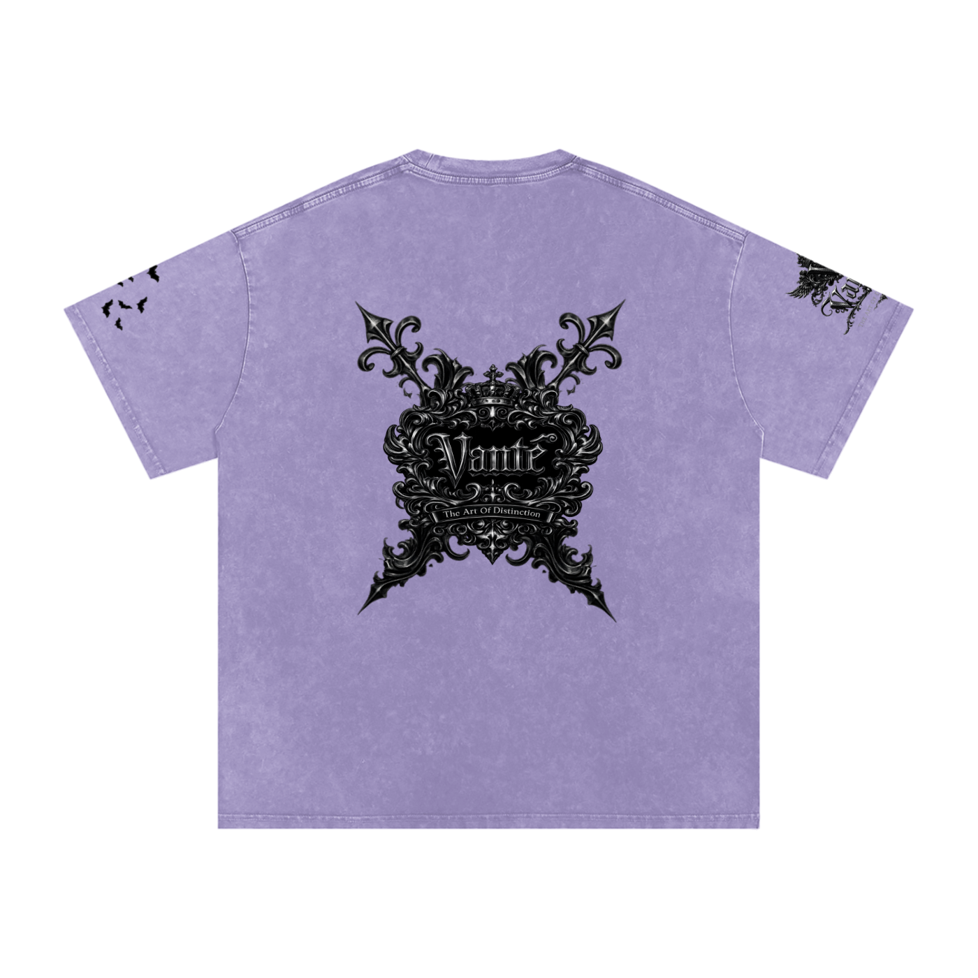 Snow Washed Oversized Cotton T-Shirt ODMPOD