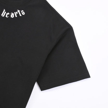 CHROME HEARTS LOGO COLLAR T-SHIRT BLACK - Vanté®