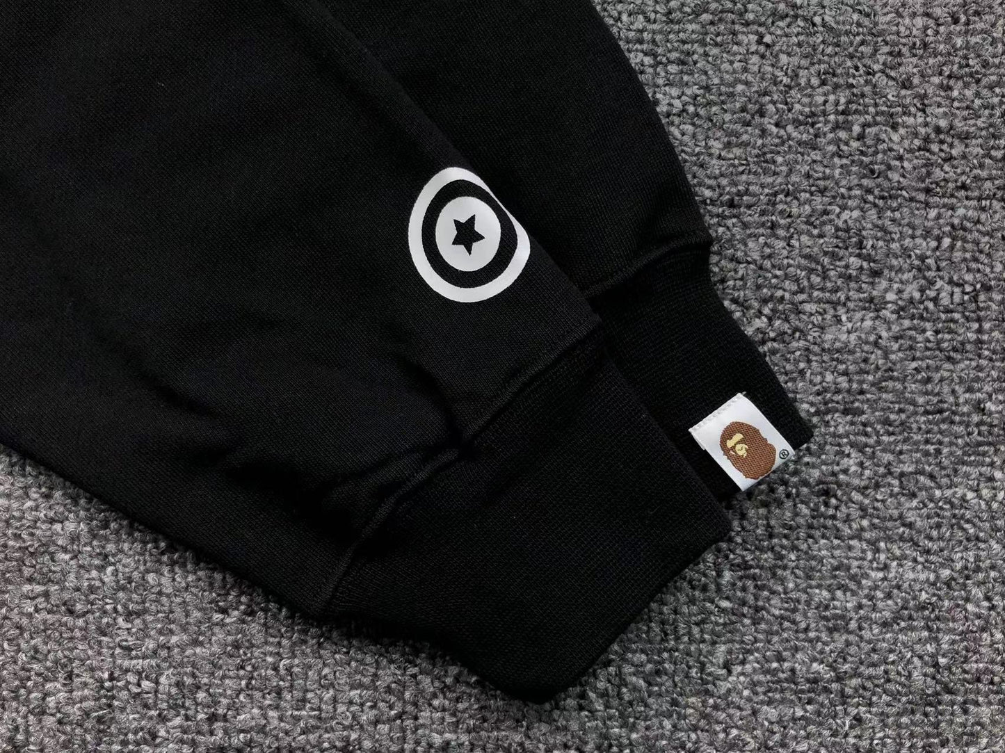 BAPE SHARK FULL ZIP HOODIE BLACK - Vanté®