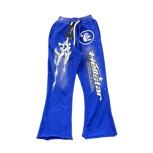 Hellstar "Path To Paradise" Blue Sweatpants netstar