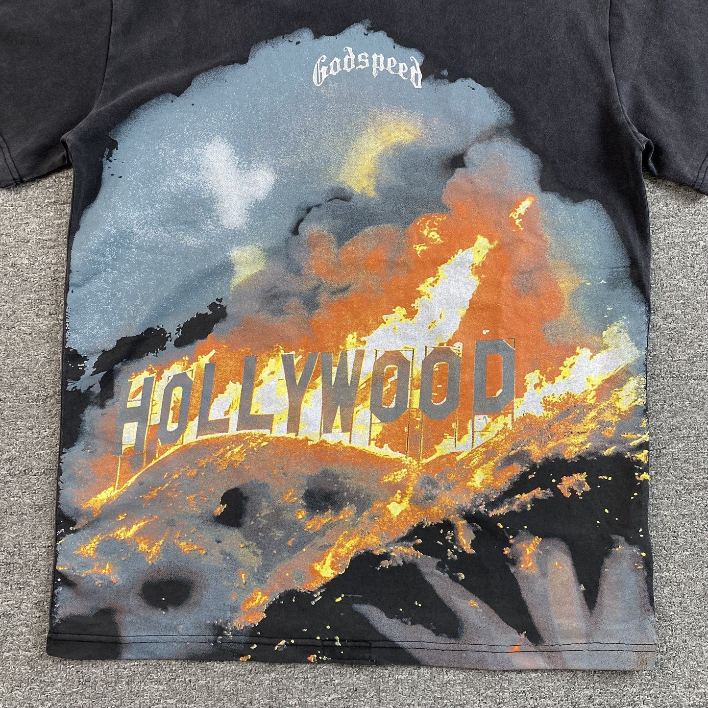 GODSPEED HOLLYWEIRD T-SHIRT WASHED BLACK - Vanté®