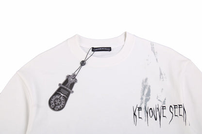 CHROME HEARTS "LOOKING LIKE A GHOST" T-SHIRT WHITE - Vanté®