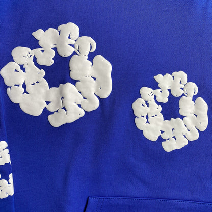 DENIM TEARS COTTON WREATH HOODIE DEEP BLUE - Vanté®