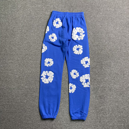DENIM TEARS COTTON WREATH SWEATPANTS DEEP BLUE - Vanté®