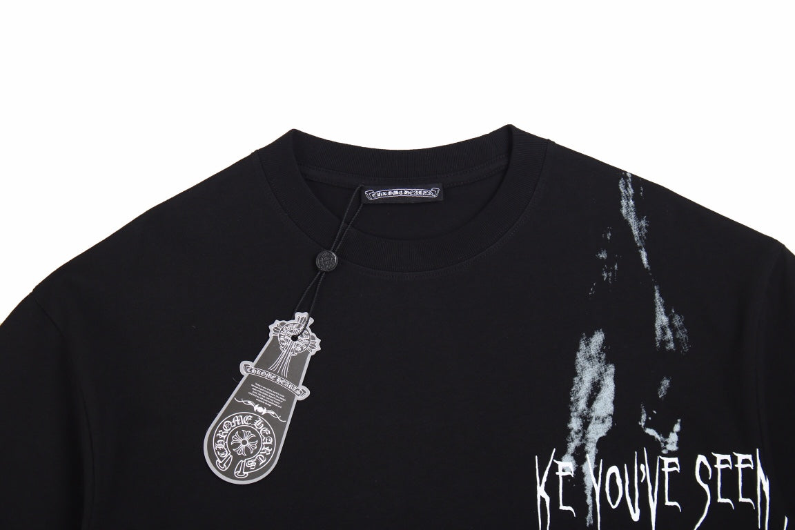 CHROME HEARTS x KIDS SEE GHOSTS T-SHIRT BLACK - Vanté®