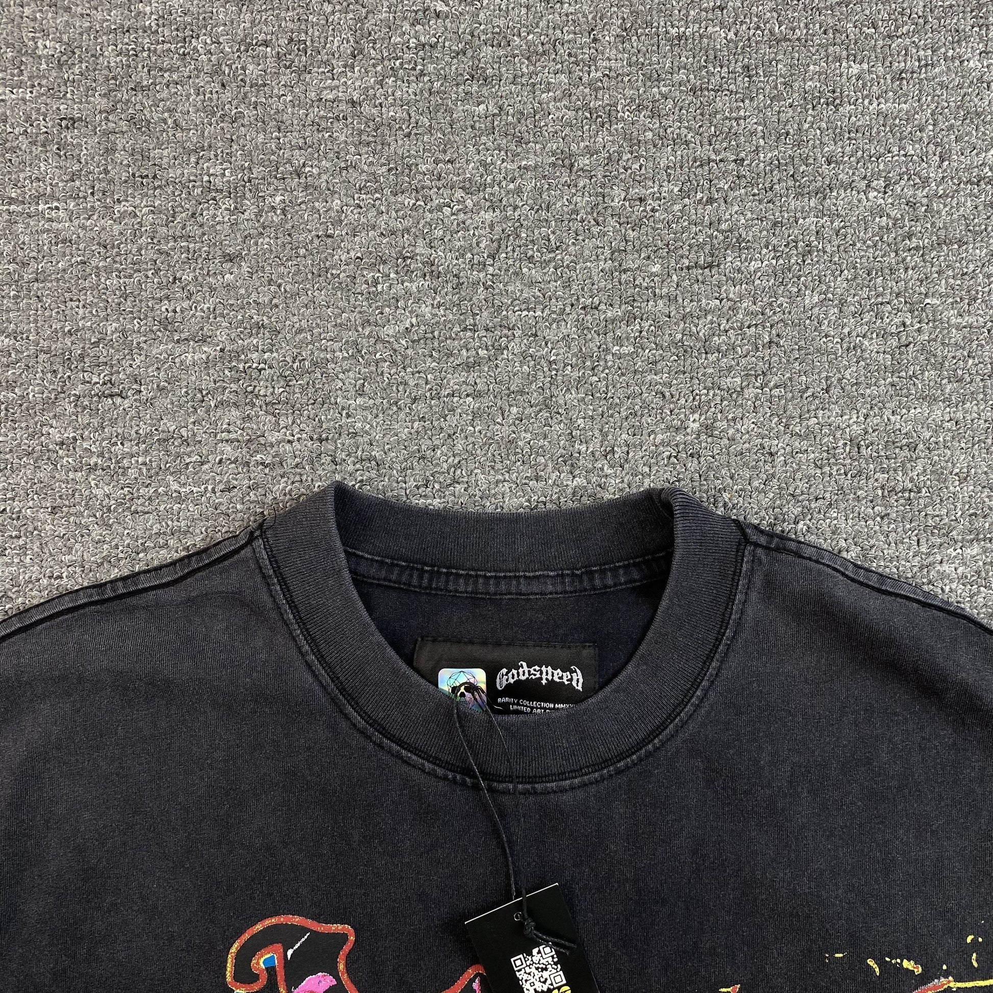 GODSPEED ROCK DREAMS T-SHIRT WASHED BLACK - Vanté®