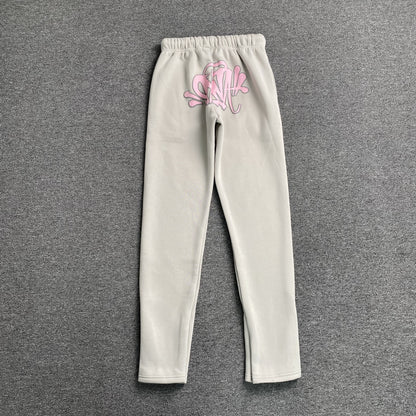 SYNA WORLD SYNA LOGO SWEATPANTS GREY PINK - Vanté®