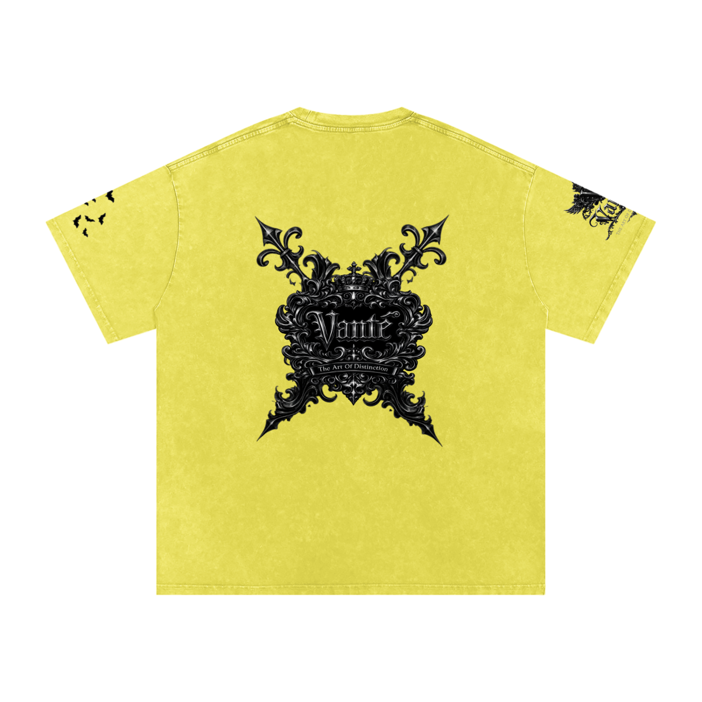 Snow Washed Oversized Cotton T-Shirt ODMPOD