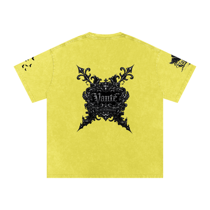 Snow Washed Oversized Cotton T-Shirt ODMPOD