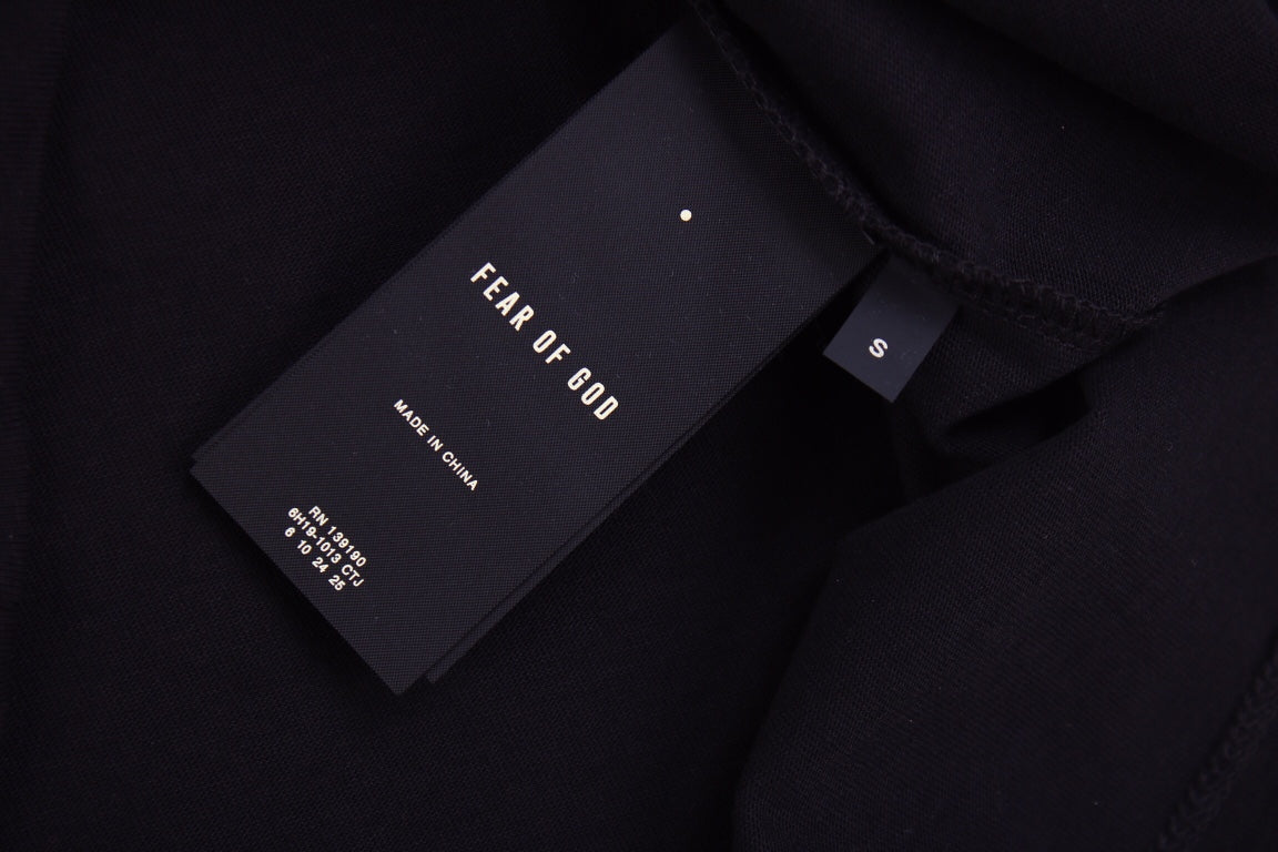 Fear of God Letter F T-Shirt (Black) - Vanté®