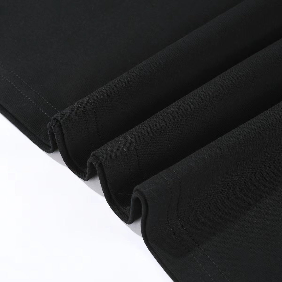 CHROME HEARTS WHITE DOUBLE CROSS T-SHIRT BLACK - Vanté®