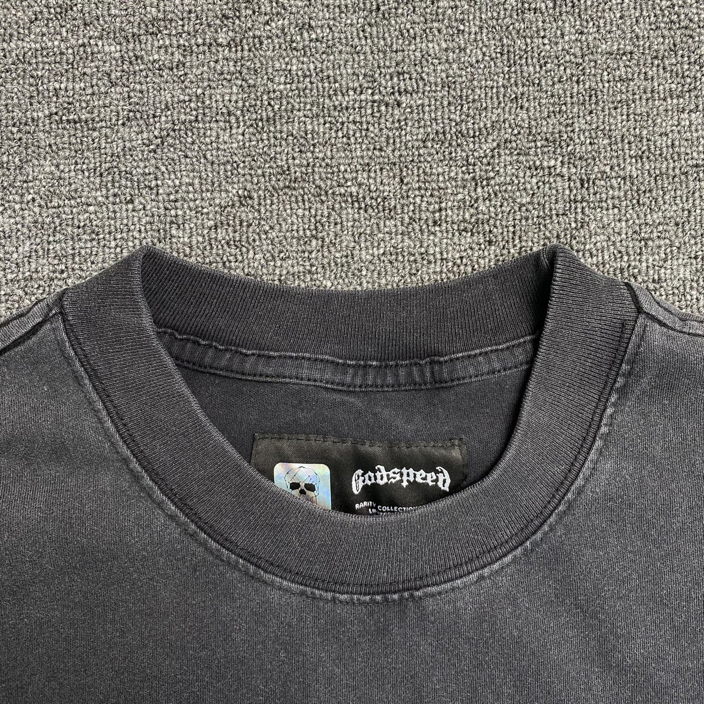 GODSPEED ARTIFICIAL LOVE T-SHIRT WASHED BLACK - Vanté®