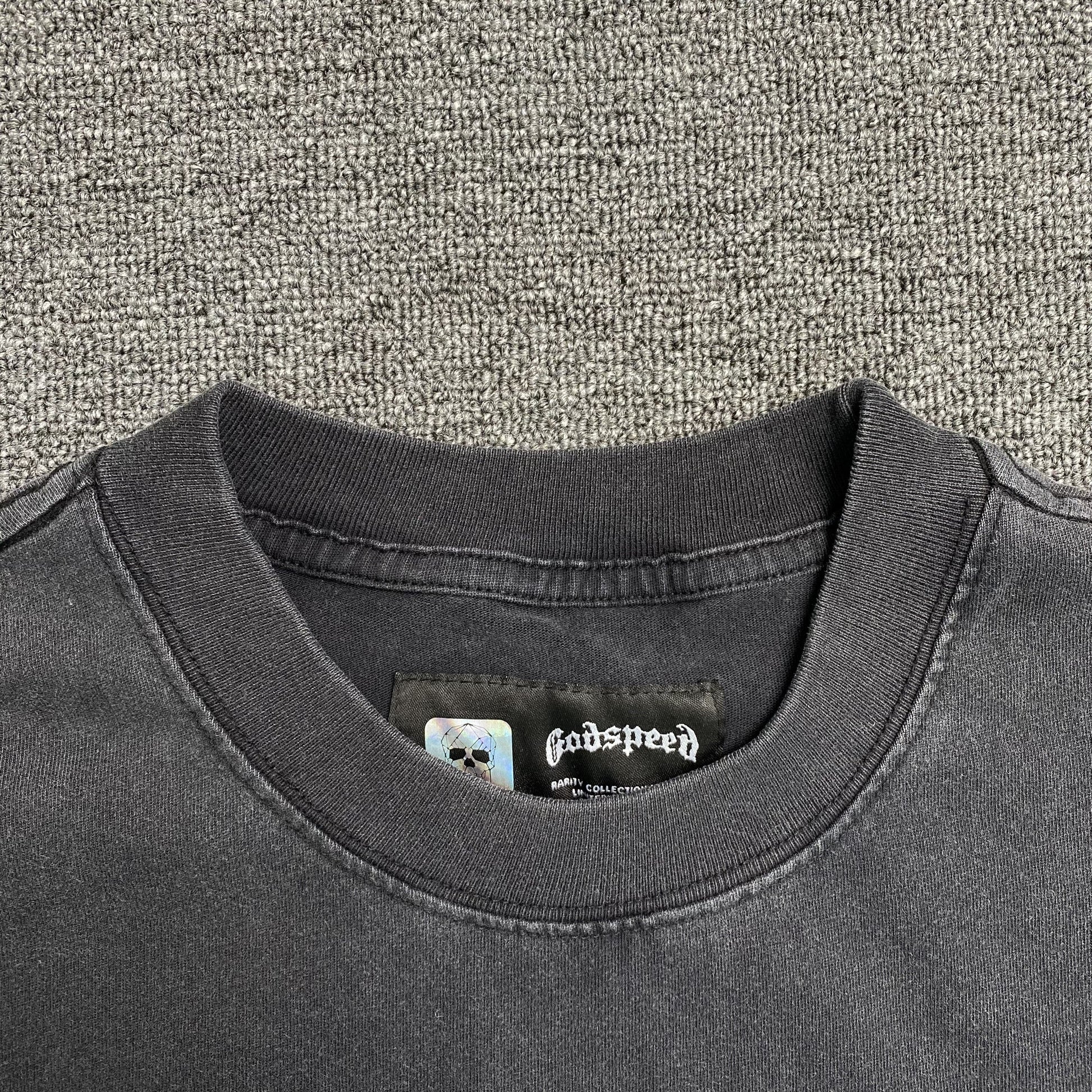 GODSPEED ARTIFICIAL LOVE T-SHIRT WASHED BLACK - Vanté®