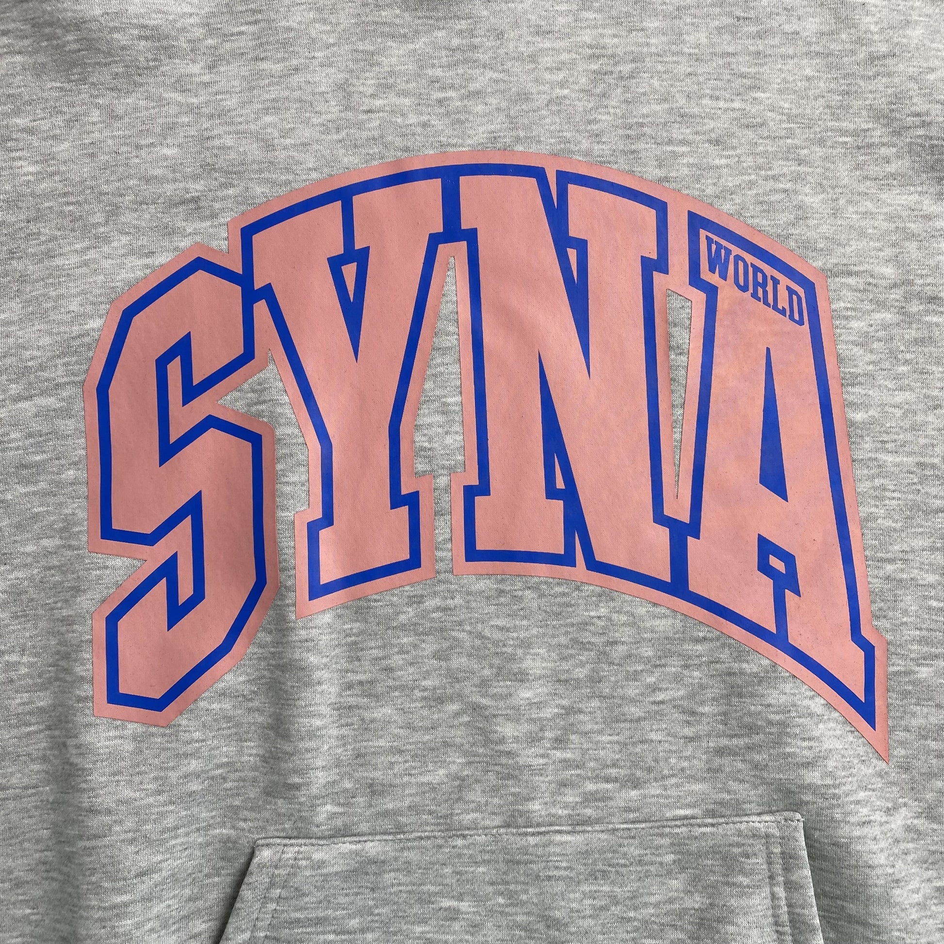 SYNA WORLD COLLEGE HOODIE GREY - Vanté®