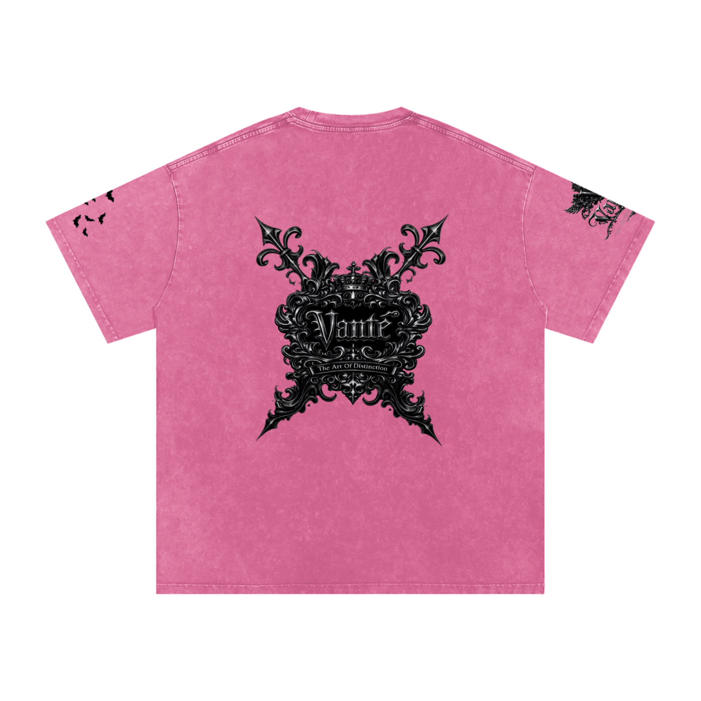 Snow Washed Oversized Cotton T-Shirt ODMPOD