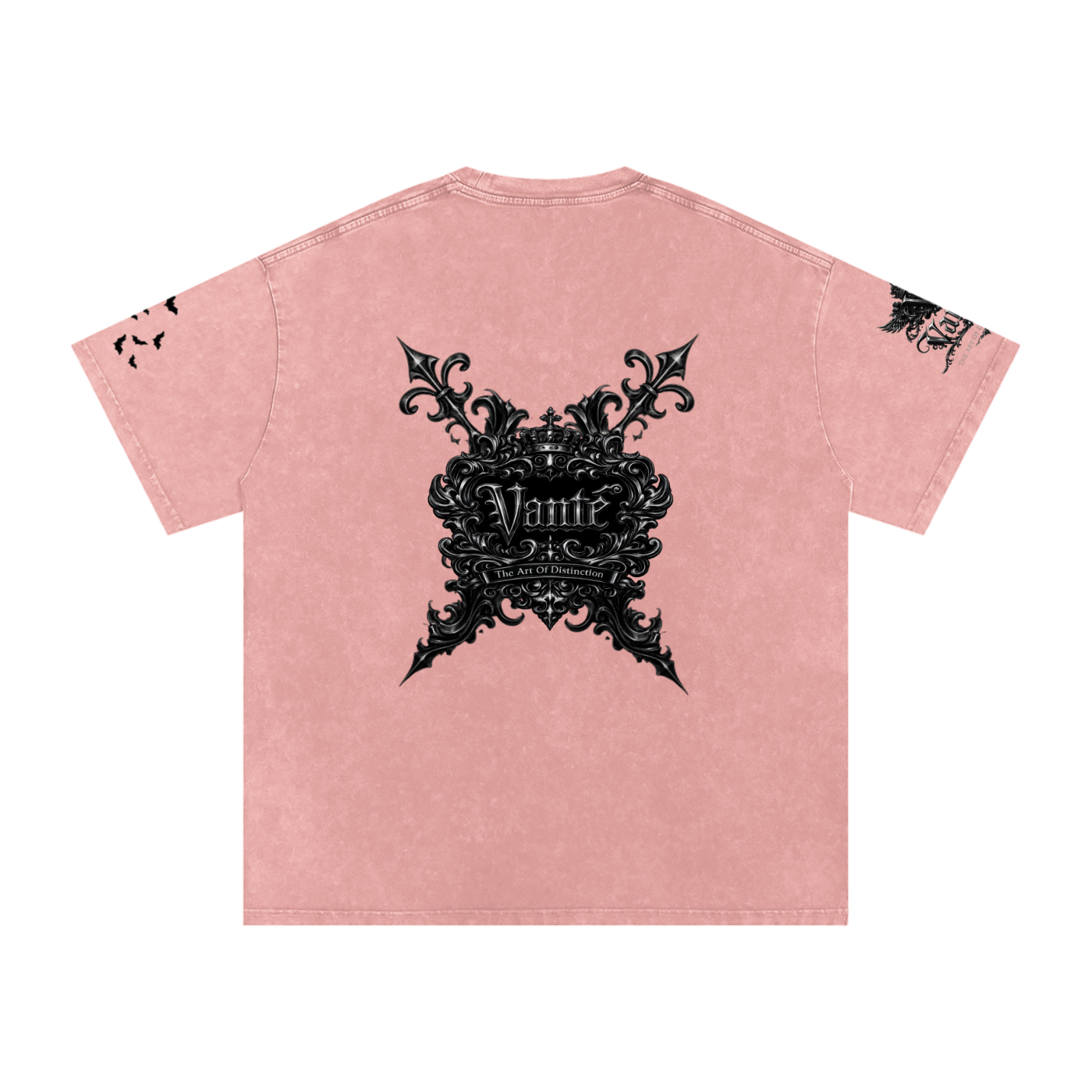 Snow Washed Oversized Cotton T-Shirt ODMPOD