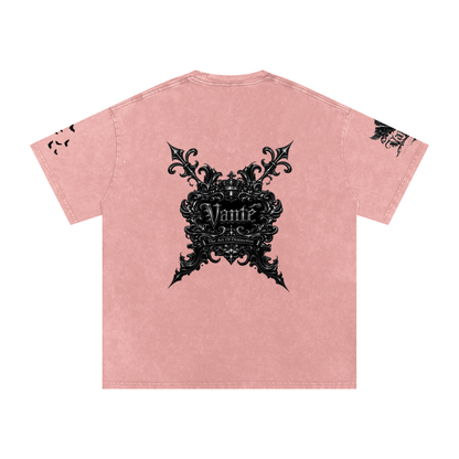 Snow Washed Oversized Cotton T-Shirt ODMPOD