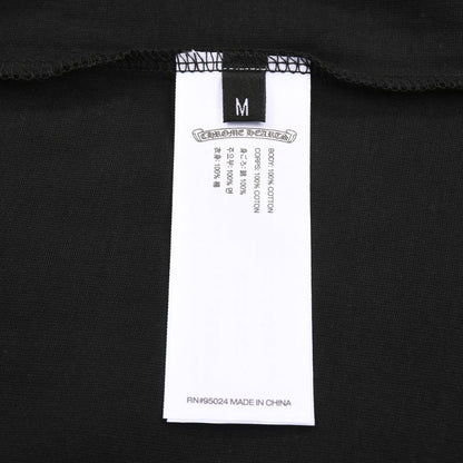 CHROME HEARTS LOGO COLLAR T-SHIRT BLACK - Vanté®